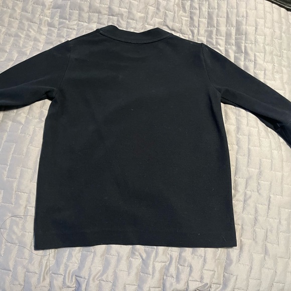 Black 3/4 sleeve blouse - Picture 3 of 4